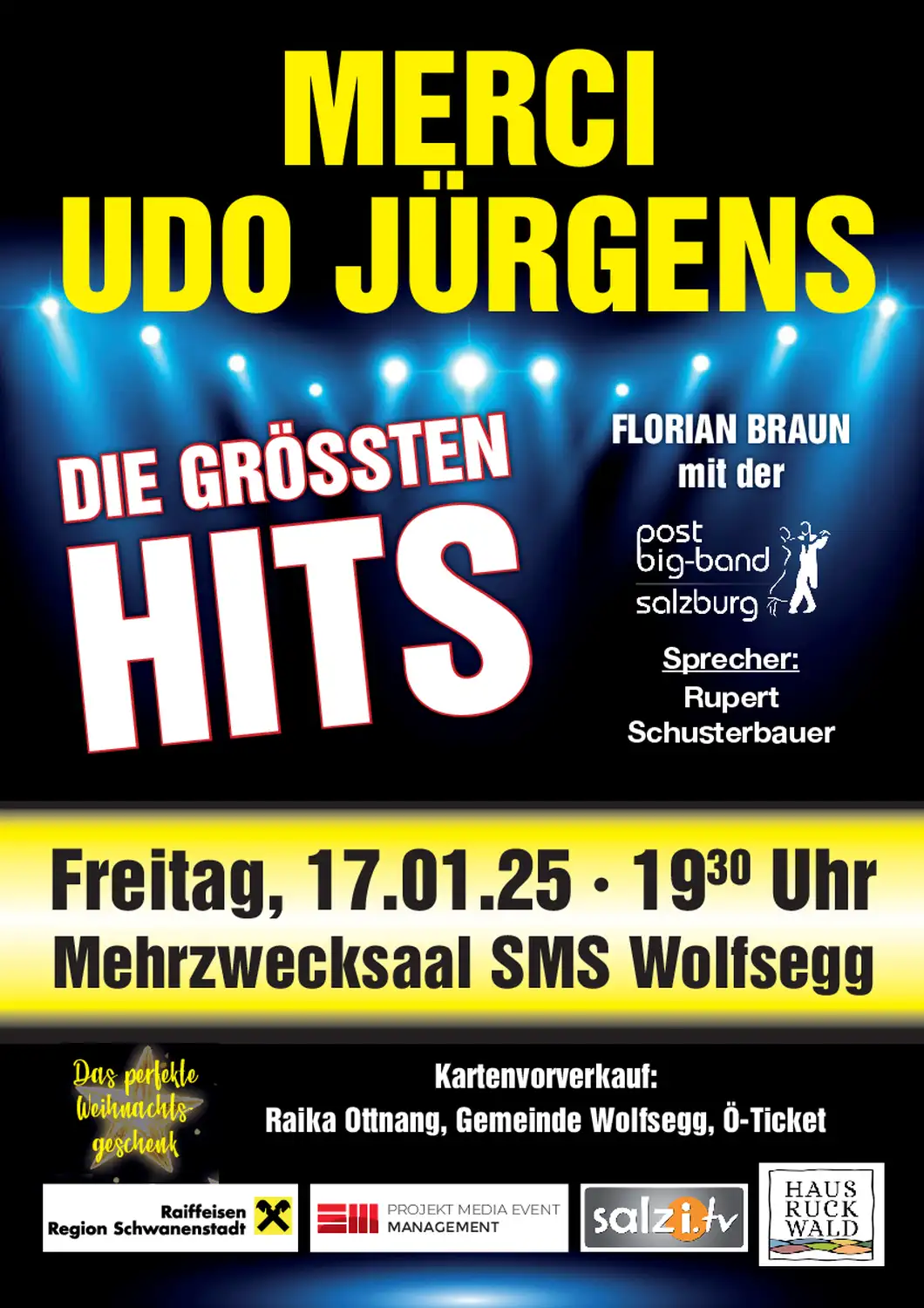 Merci Udo Jürgens in Wolfsegg am Hausruck