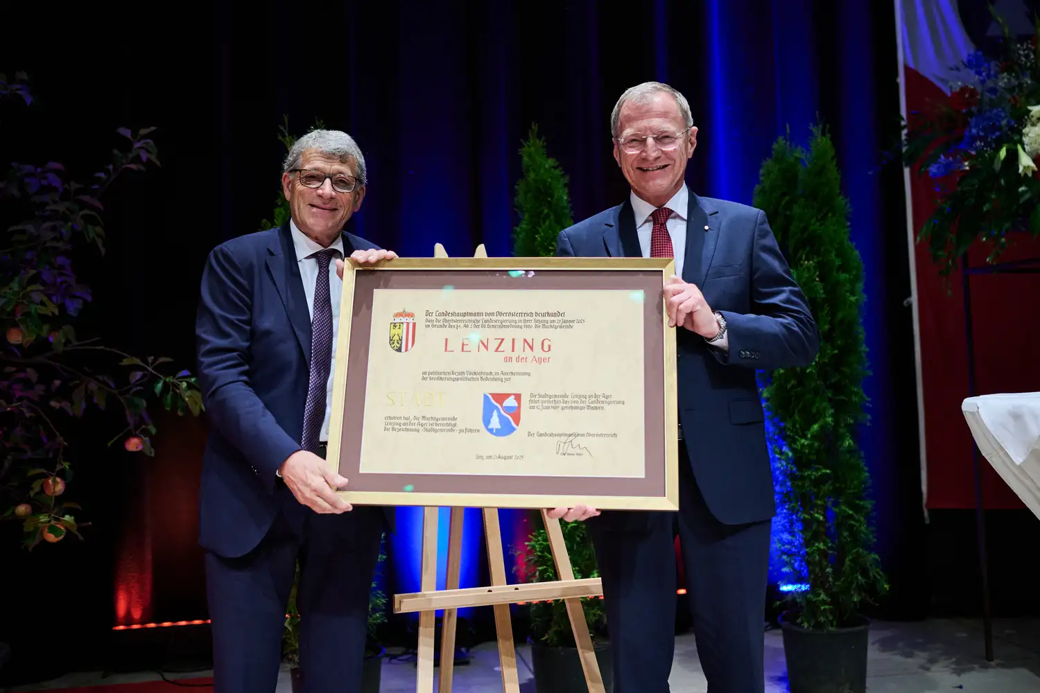 Festabend Stadterhebungsfeier Lenzing
